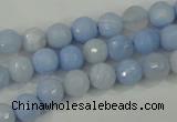 CAA736 15.5 inches 8mm faceted round blue lace agate beads wholesale