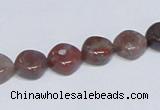 CAB450 15.5 inches 10mm rhombic indian agate gemstone beads