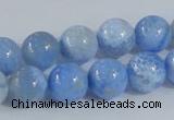 CAB647 15.5 inches 12mm round fire crackle agate beads wholesale