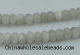 CAB900 15.5 inches 4*6mm rondelle natural crazy agate beads wholesale