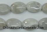 CAB911 15.5 inches 13*18mm oval natural crazy agate beads wholesale