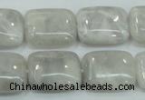 CAB922 15.5 inches 15*20mm rectangle natural crazy agate beads wholesale