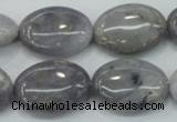 CAB927 15.5 inches 18*25mm oval natural purple agate beads wholesale