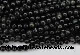 CAE01 15.5 inches 4mm round astrophyllite beads wholesale