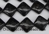 CAE100 15.5 inches 12*12mm diamond astrophyllite beads wholesale