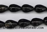 CAE21 15.5 inches 10*14mm teardrop astrophyllite beads wholesale