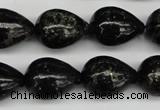 CAE23 15.5 inches 15*20mm teardrop astrophyllite beads wholesale
