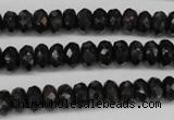 CAE32 15.5 inches 4*8mm faceted rondelle astrophyllite beads wholesale