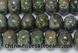 CAF115 15.5 inches 6*10mm rondelle Africa stone beads wholesale