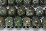 CAF116 15.5 inches 8*12mm rondelle Africa stone beads wholesale