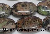 CAF130 15.5 inches 20*30mm oval Africa stone beads wholesale