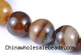 CAG144 round 16mm madagascar agate gemstone beads Wholesale