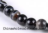 CAG147 Round 8mm madagascar agate gemstone beads Wholesale