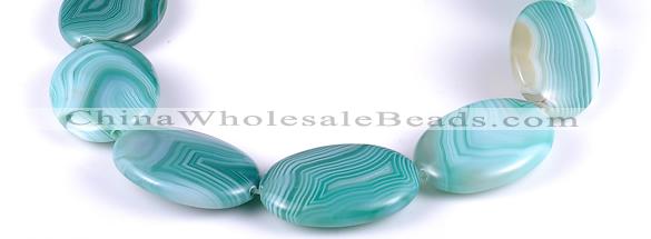 CAG159 Oval 25*35mm madagascar agate gemstone beads Wholesale