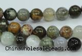 CAG1686 15.5 inches 8mm round ocean agate beads wholesale