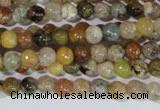 CAG1700 15.5 inches 4mm round rainbow agate beads wholesale