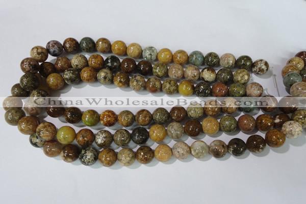 CAG1704 15.5 inches 12mm round rainbow agate beads wholesale