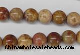 CAG1744 15.5 inches 10mm round golden agate beads wholesale