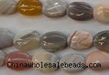 CAG2358 15.5 inches 10*14mm oval African botswana agate beads