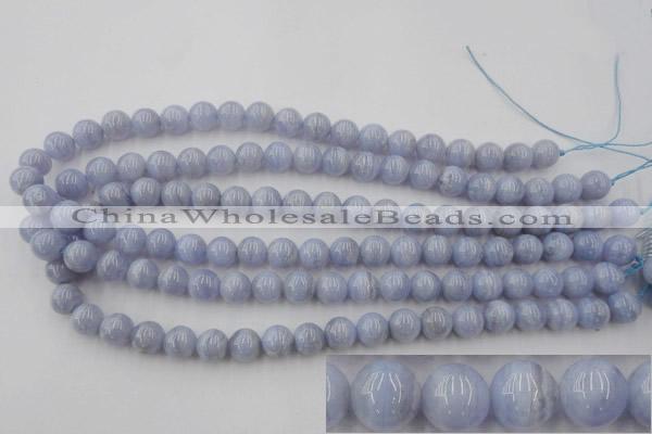 CAG2368 15.5 inches 10mm round blue lace agate beads wholesale