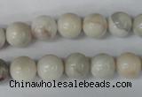 CAG3604 15.5 inches 10mm round natural crazy lace agate beads