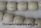 CAG3607 15.5 inches 16mm round natural crazy lace agate beads