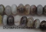 CAG3988 15.5 inches 5*8mm rondelle botswana agate gemstone beads