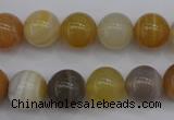 CAG4324 15.5 inches 12mm round botswana agate gemstone beads