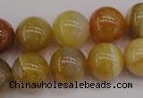 CAG4325 15.5 inches 14mm round botswana agate gemstone beads