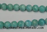 CAG4402 15.5 inches 8mm round dyed blue lace agate beads