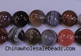 CAG4441 15.5 inches 10mm flat round botswana agate beads wholesale