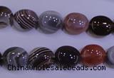 CAG4451 15.5 inches 10*12mm oval botswana agate beads wholesale