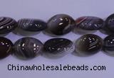 CAG4452 15.5 inches 10*14mm oval botswana agate beads wholesale