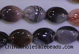 CAG4453 15.5 inches 12*16mm oval botswana agate beads wholesale