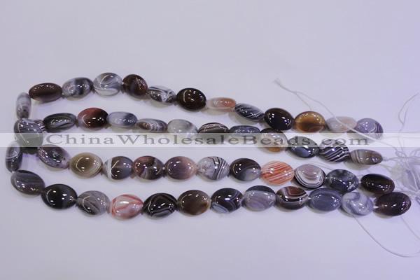 CAG4453 15.5 inches 12*16mm oval botswana agate beads wholesale
