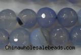 CAG4565 15.5 inches 14mm faceted round agate beads wholesale