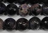 CAG4647 15.5 inches 8mm faceted round fire crackle agate beads