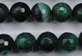 CAG5130 15.5 inches 14mm faceted round agate beads wholesale