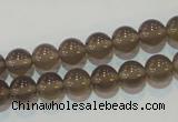 CAG5241 15.5 inches 8mm round Brazilian grey agate beads wholesale