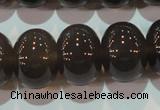 CAG5252 15.5 inches 15*20mm rondelle Brazilian grey agate beads