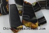 CAG5463 15.5 inches 16*26mm - 20*66mm freeform agate gemstone beads