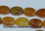 CAG5623 15 inches 13*16mm oval dragon veins agate beads wholesale