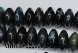 CAG5643 15 inches 8*16mm rondelle agate gemstone beads wholesale