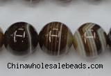 CAG5905 15 inches 16mm round Madagascar agate gemstone beads