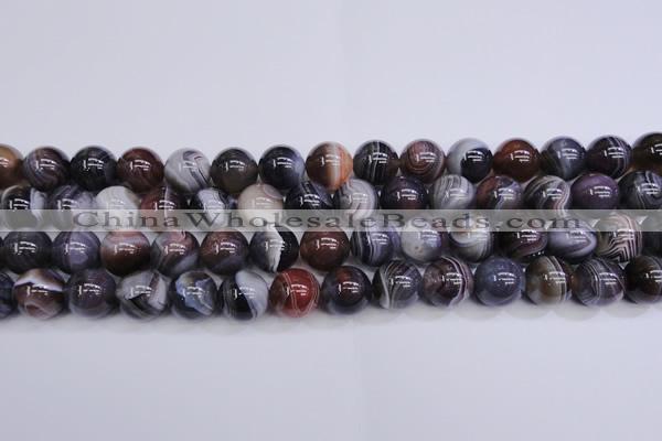 CAG5956 15.5 inches 16mm round botswana agate beads wholesale