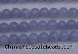 CAG5970 15.5 inches 4mm round blue lace agate beads wholesale