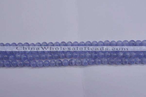 CAG5971 15.5 inches 6mm round blue lace agate beads wholesale