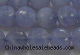 CAG5998 15.5 inches 10mm faceted round blue lace agate beads