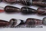 CAG6346 15 inches 10*20mm teardrop botswana agate beads