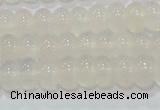 CAG6520 15.5 inches 4*6mm rondelle Brazilian white agate beads